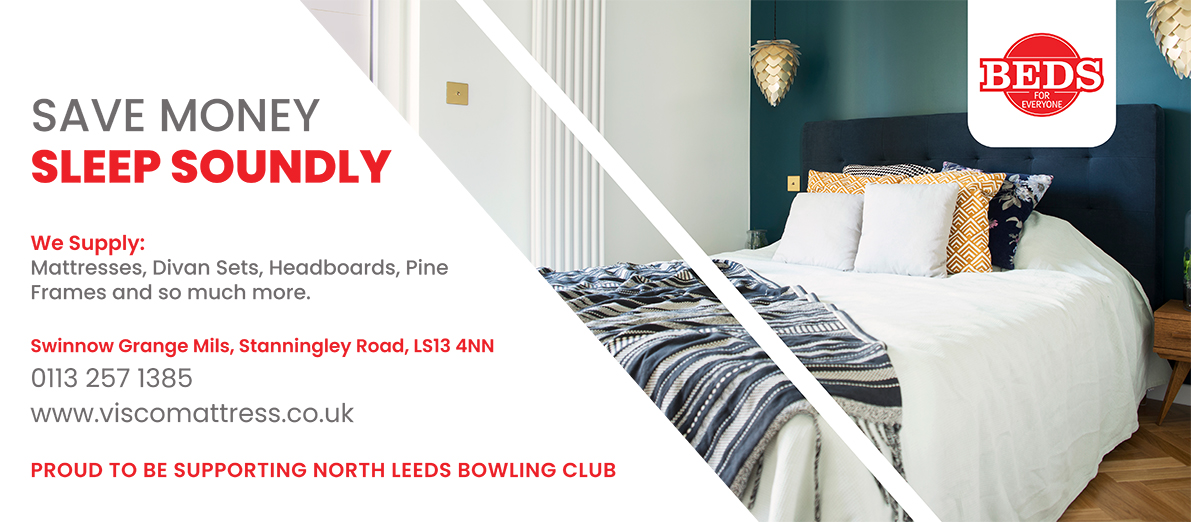 Beds for Everyone proud to be sponsoring NLBC North Leeds Bowling Club
